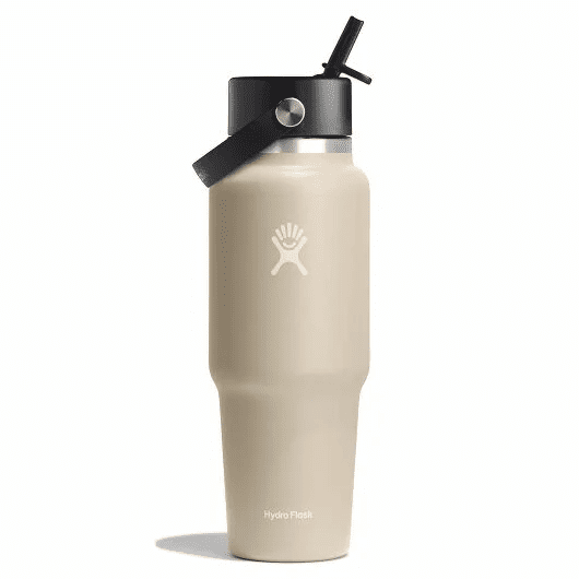 Termolahev Hydro Flask Wide Flex Straw Travel Bottle 32 Oz Barva: béžová