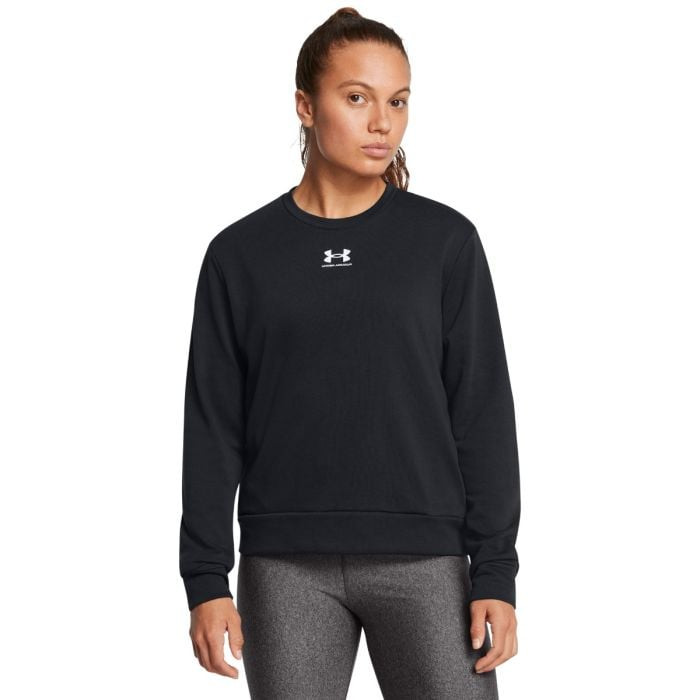 Dámská mikina Rival Terry Crew Black M - Under Armour