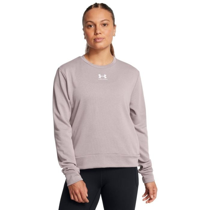 Dámská mikina Rival Terry Crew Grey M - Under Armour