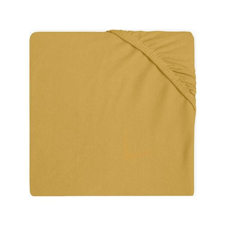 JOLLEIN Prostěradlo jersey Mustard 60 x 120 cm