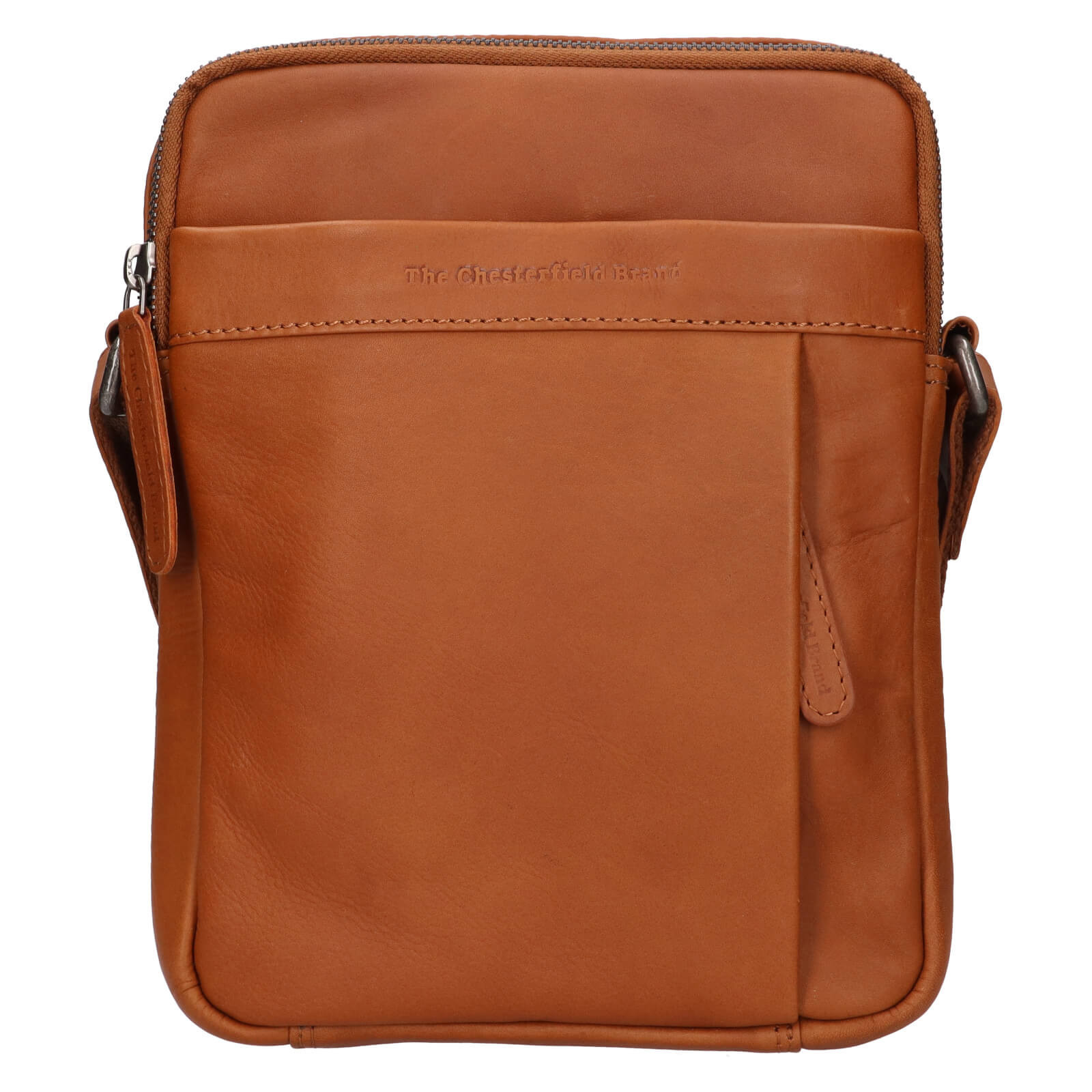 Pánská kožená taška přes rameno The Chesterfield Brand Loyd - koňak