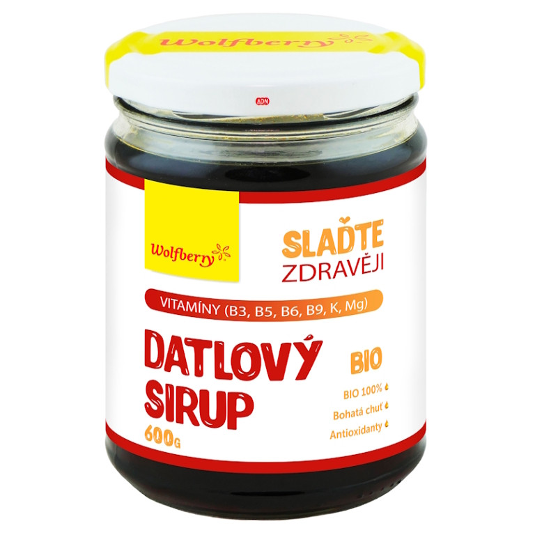 WOLFBERRY Datlový sirup 600 g BIO