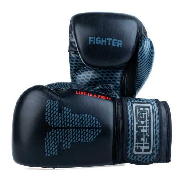 Fighter TRAINING 12 OZ Boxerské rukavice, černá, velikost