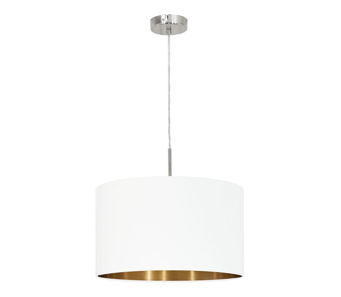 Eglo Eglo 78695 - Lustr na lanku PASTERI 1xE27/60W/230V bílá