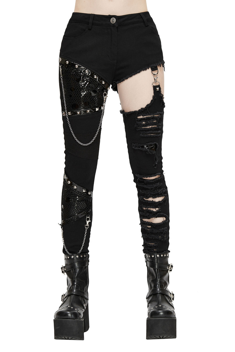 kalhoty dámské DEVIL FASHION - Punk XS