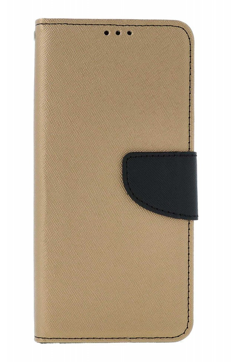 Pouzdro TopQ Xiaomi Redmi 13C knížkové zlaté 130874