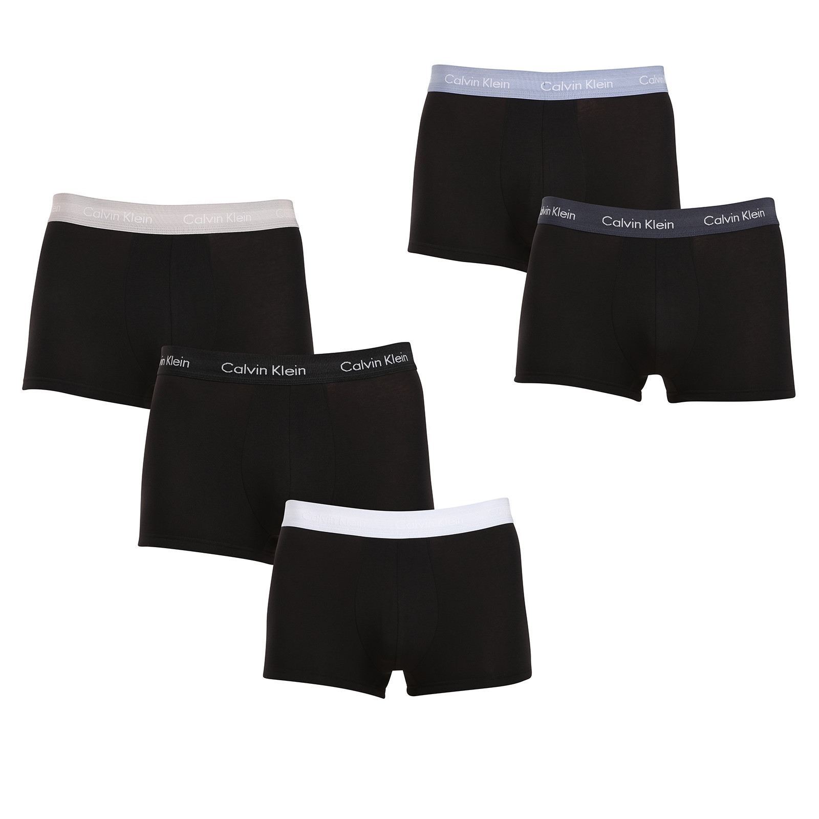 5PACK pánské boxerky Calvin Klein černé (NB2734A-Q5M) M, trenky / trenýrky