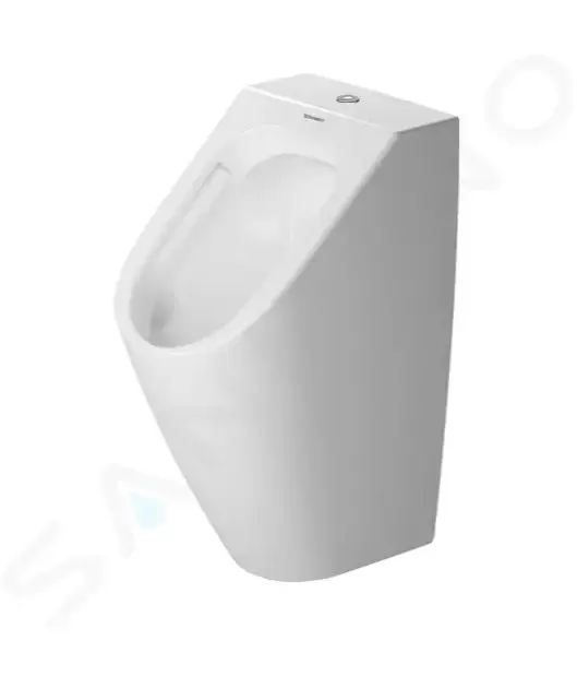 DURAVIT ME by Starck Pisoár, horní přívod vody, Rimless, s WonderGliss, alpská bílá 28153000001