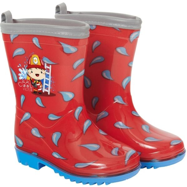 PERLETTI RAIN BOOTS Dětské holínky, červená, velikost