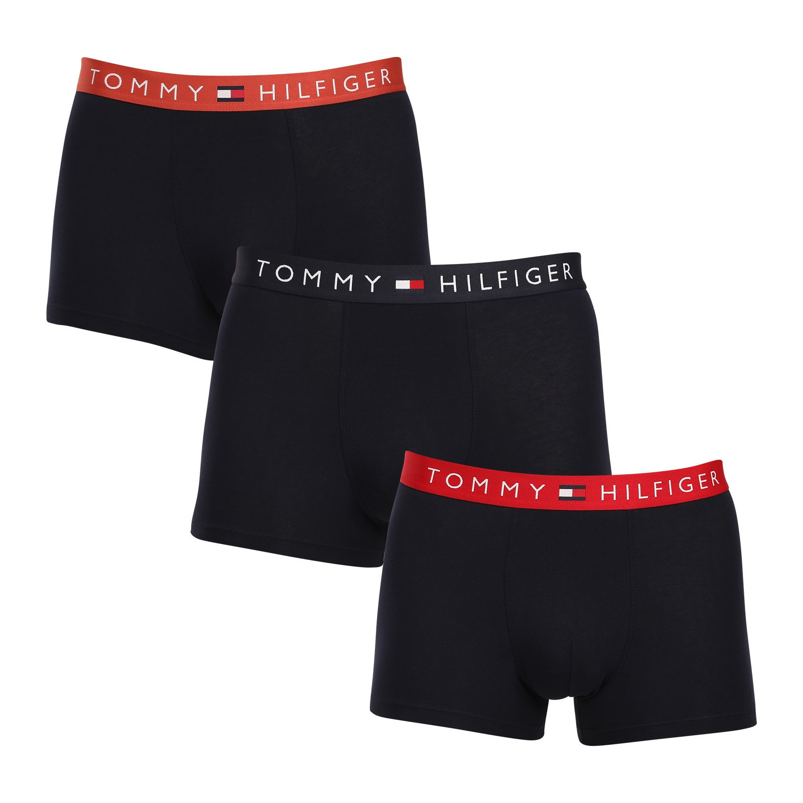 3PACK pánské boxerky Tommy Hilfiger černé (UM0UM03181 0RW) XL, trenky / trenýrky