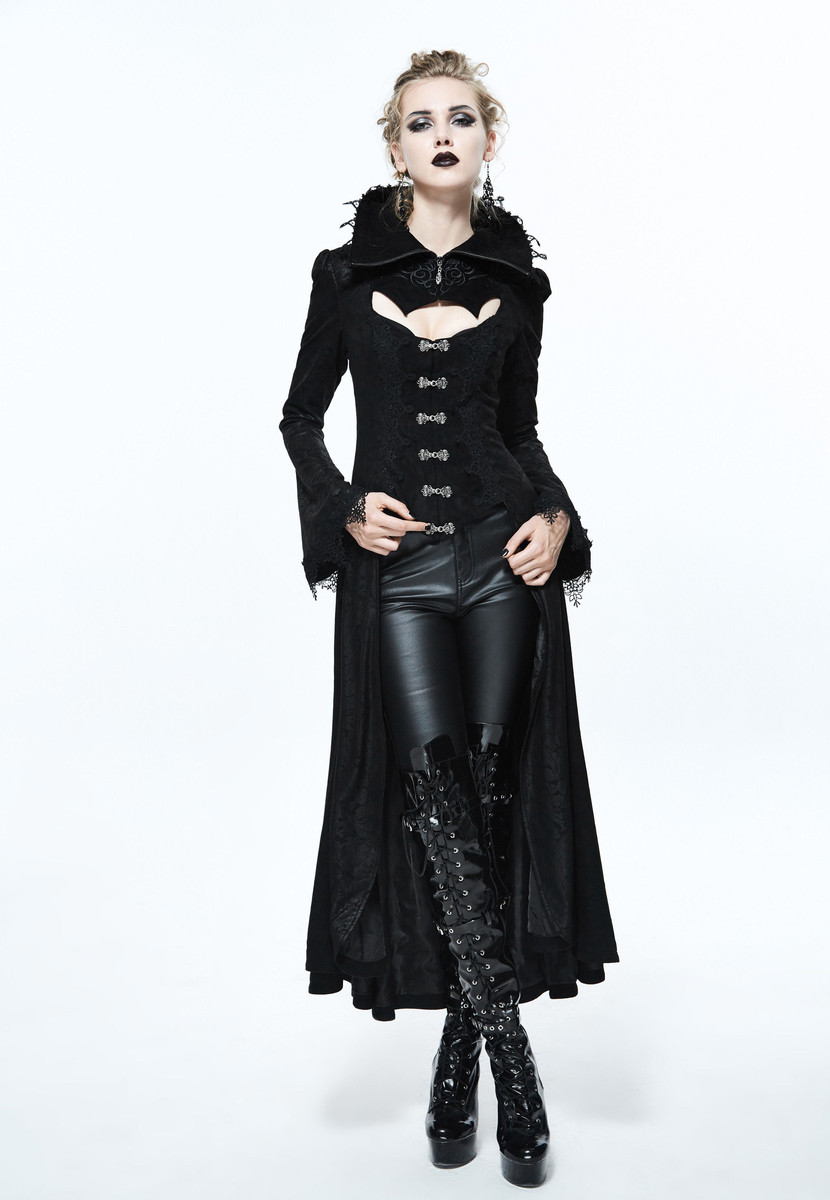 kabát dámský DEVIL FASHION - Floral XS