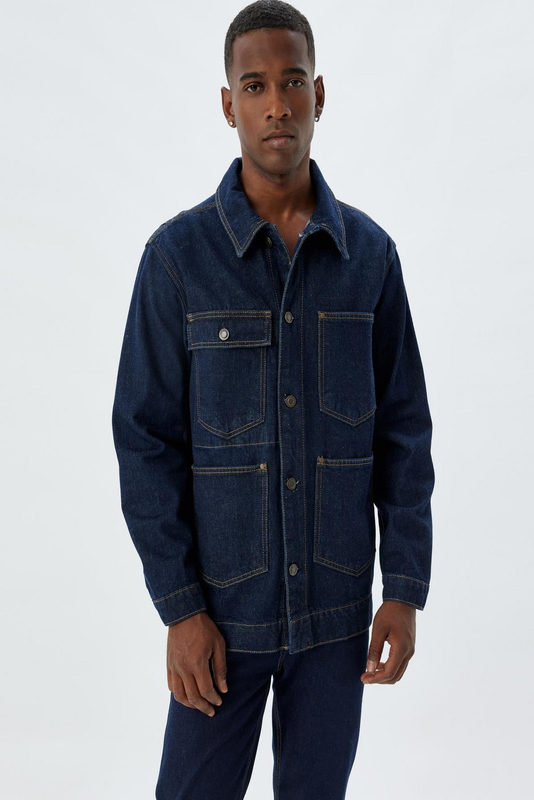 Koton Dark Indigo Men's Adult Jacket