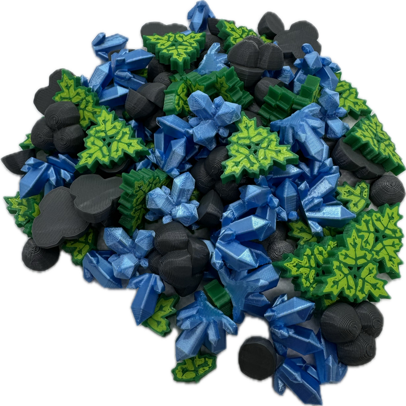 TLAMA games The Elder Scrolls V: Skyrim - Dobrodružná hra - 3D žetony kamenů duší, rudy a rostlin