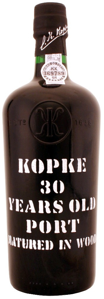 Kopke 30y v dřevěné krabičce 0.75l