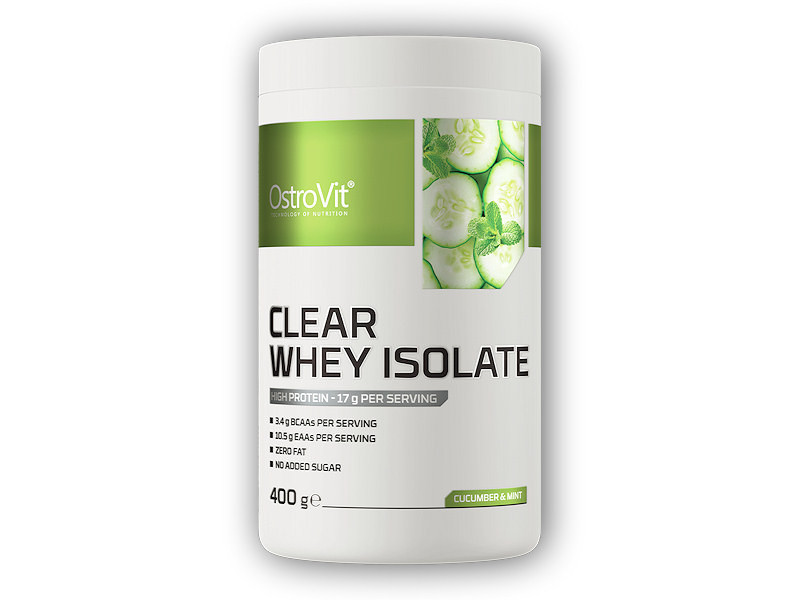 Ostrovit Clear whey isolate 400g Varianta: lemonade