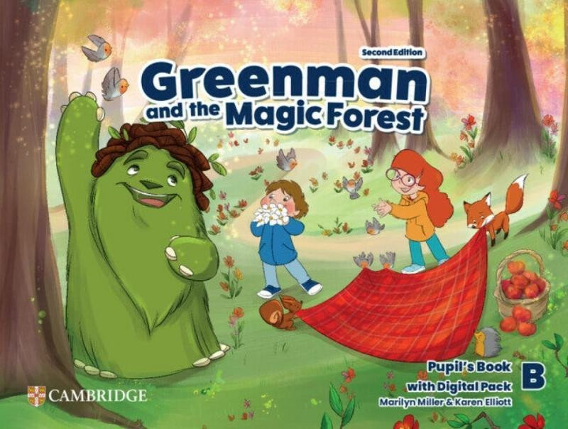 Greenman and the Magic Forest Level B Pupil's Book with Digital Pack, Print/online, 2 Ed - Karen Elliott