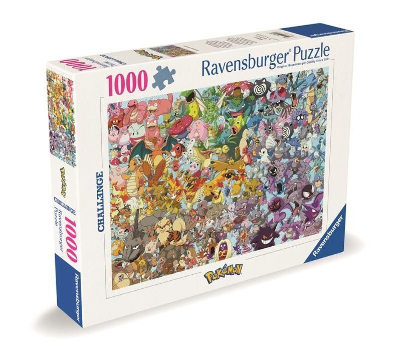 Puzzle Challenge: Pokémon 1000 dílků