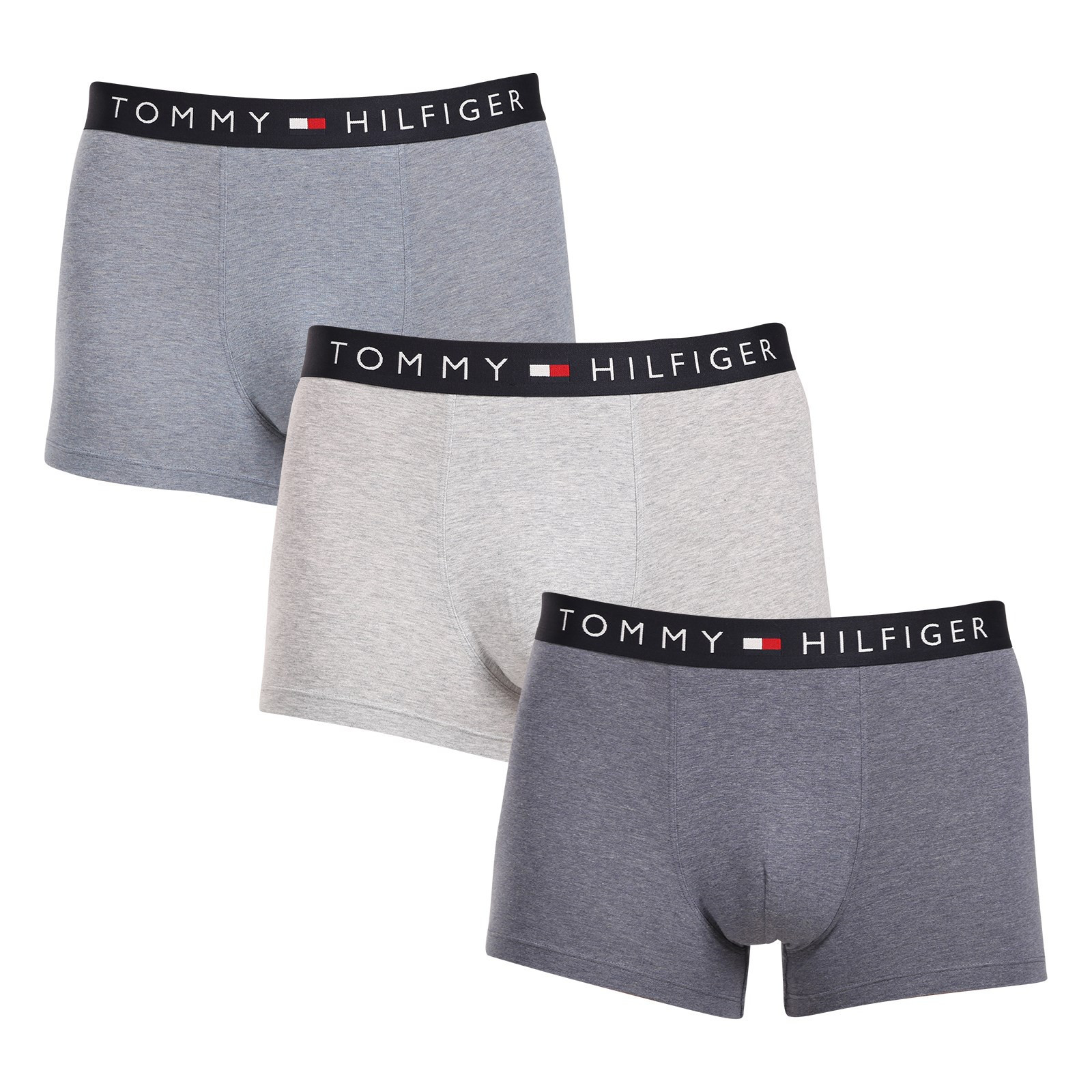 3PACK pánské boxerky Tommy Hilfiger vícebarevné (UM0UM03400 0XN) M, trenky / trenýrky