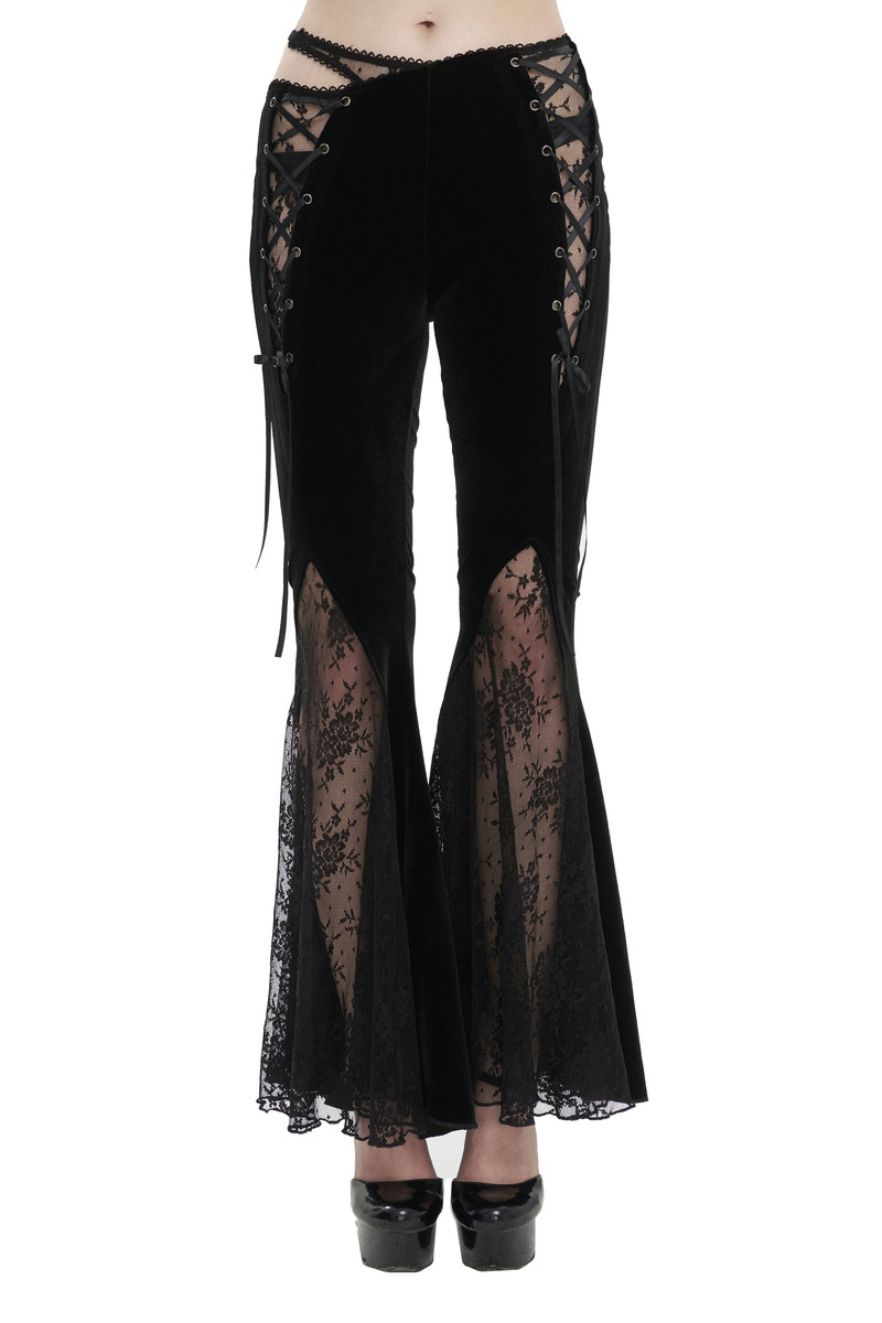 kalhoty dámské DEVIL FASHION - Gothic S