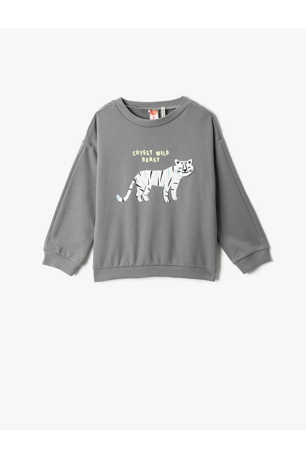 Koton Baby Boy Anthracite Sweatshirt