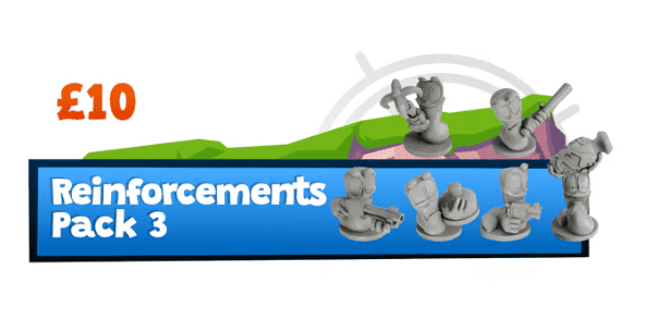 Mantic Games Worms - Reinforcements pack 3