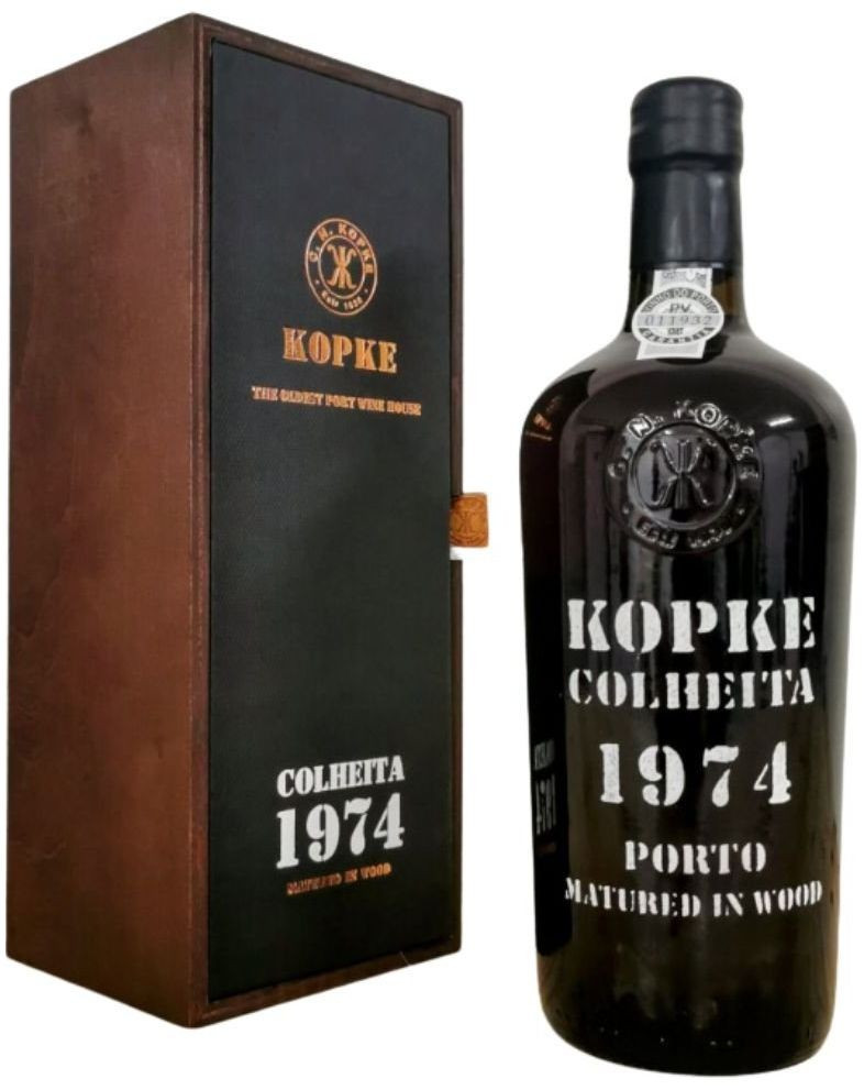 Kopke Colheita 1974 v dřevěné krabičce 0.75l