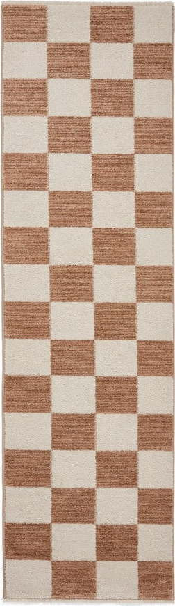 Béžový běhoun 60x230 cm Baltimore – Think Rugs