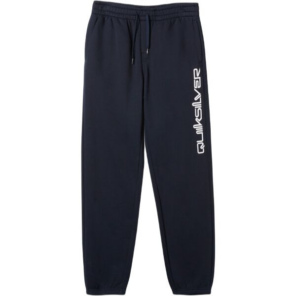 Quiksilver GRAPHIC JOGGER Pánské tepláky, tmavě modrá, velikost