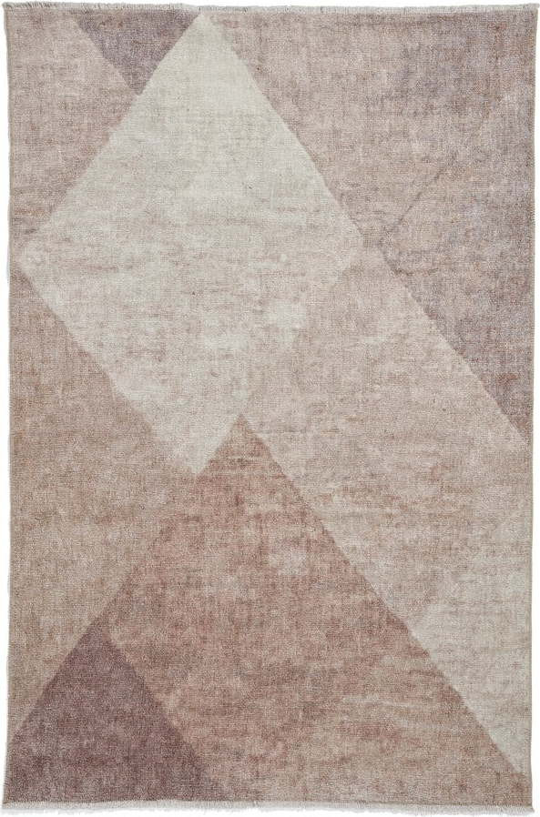 Světle hnědý pratelný koberec s příměsí bavlny 122x170 cm Whisper – Think Rugs