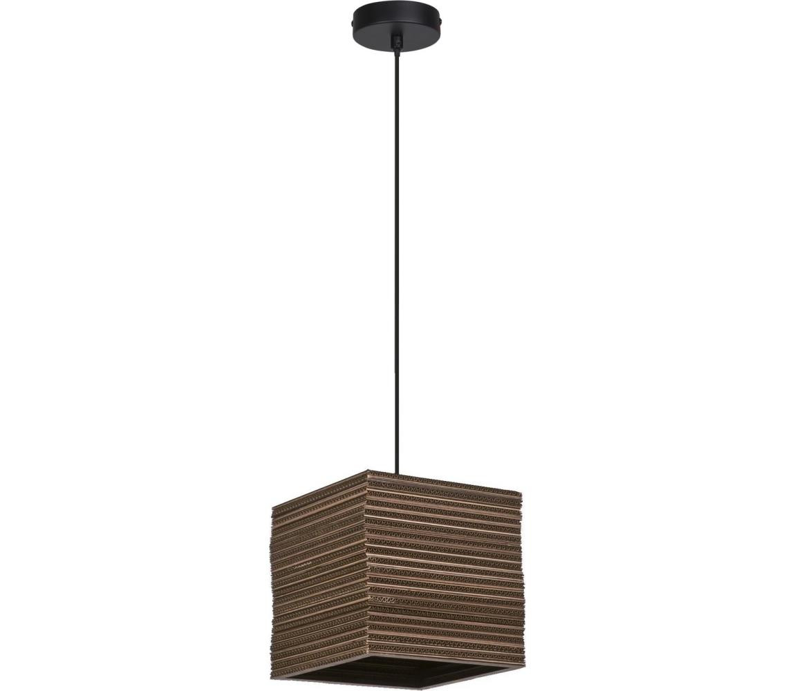 Ledvance Ledvance - Lustr na lanku DECOR CARDBOARD 1xE27/15W/230V 25x25 cm