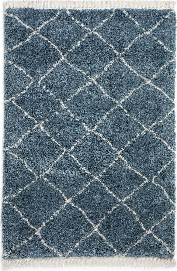 Modrý koberec 160x230 cm Boho – Think Rugs