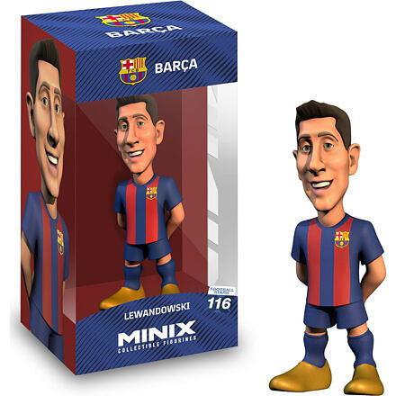 MINIX Football 7 cm: Club FC Barcelona - LEWANDOWSKI