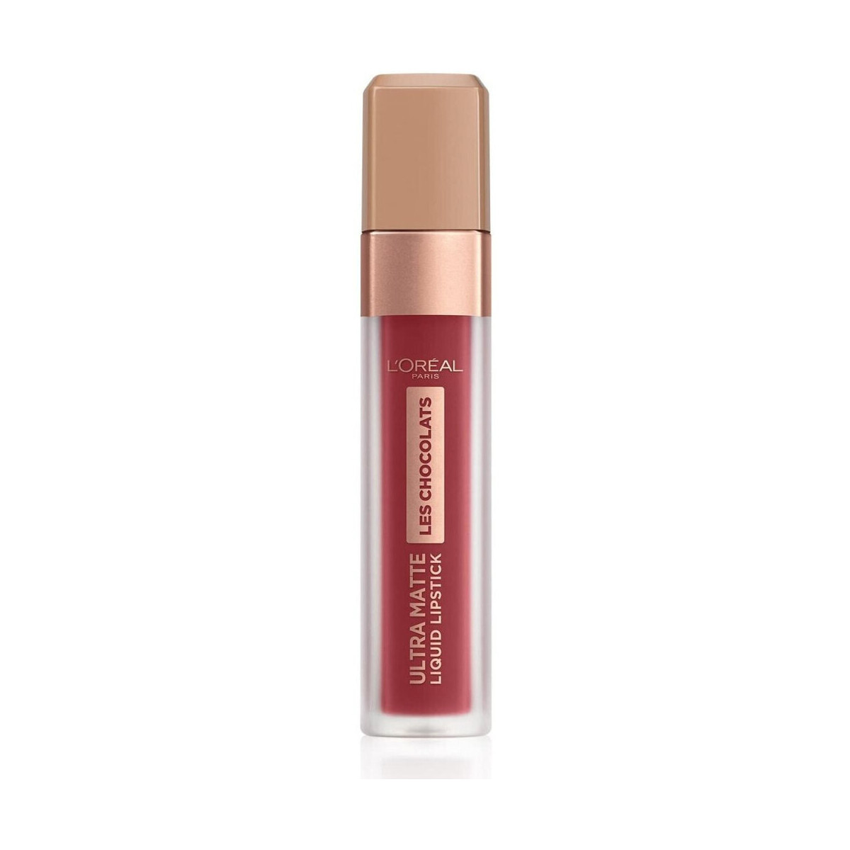 L'oréal  Infallible Les Chocolats Ultra Matte Lipstick - 864 Tas  Červená