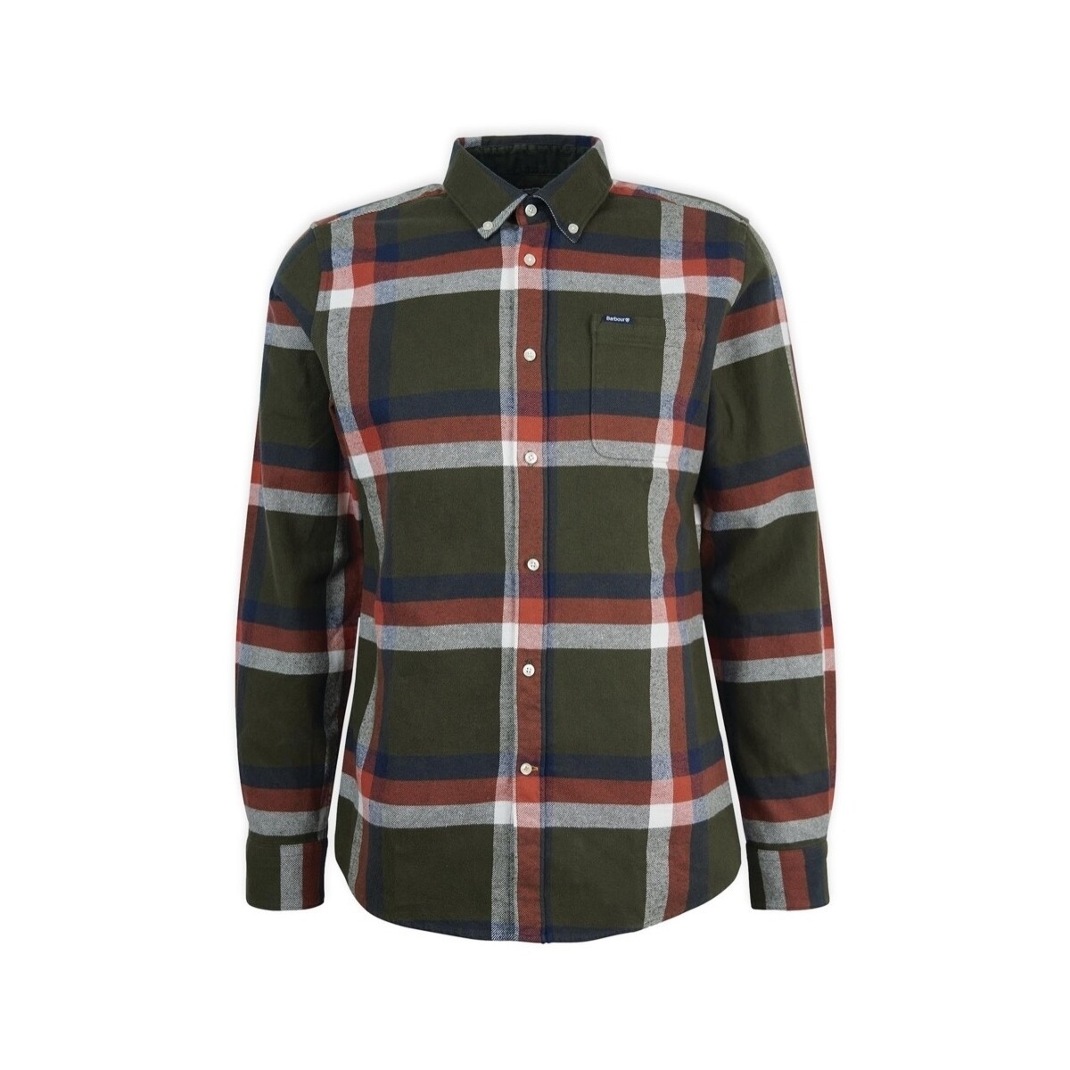 Barbour  Folley Tailored Shirt - Olive  Béžová