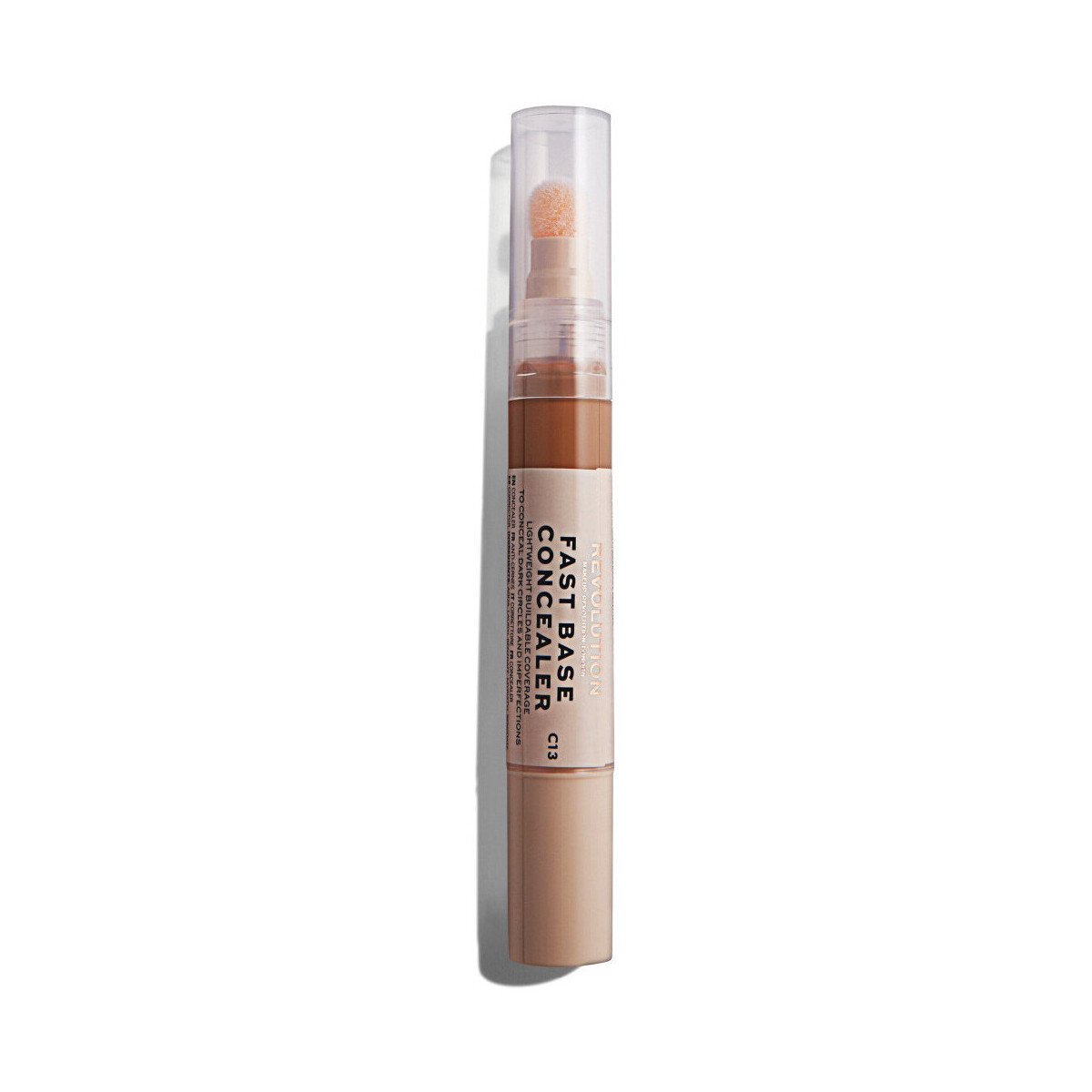 Makeup Revolution  Fast Base Concealer - C13  Hnědá