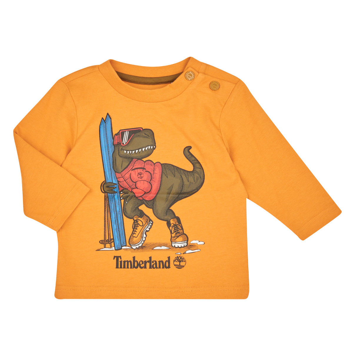 Timberland  TEE-SHIRT MANCHES LONGUES T60253  Žlutá