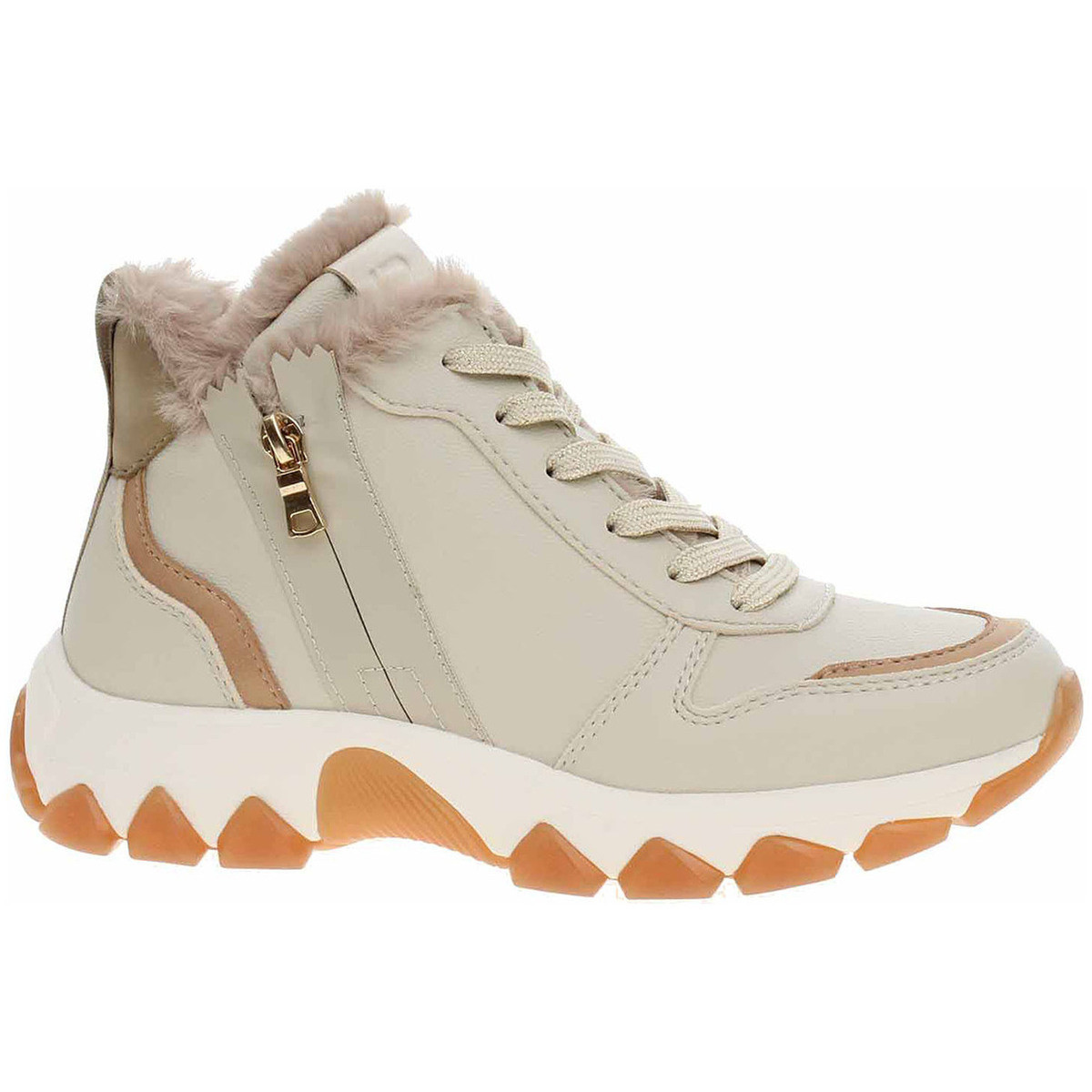 Bagatt  Dámská kotníková obuv  D31-AJL50-5055 beige-light brown  Béžová