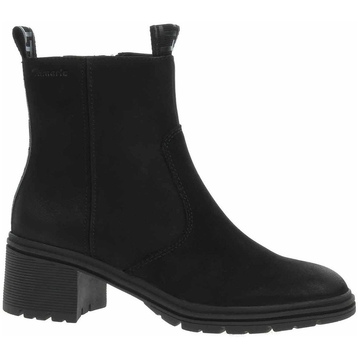 Tamaris  Dámské polokozačky  1-25386-43 black  Černá