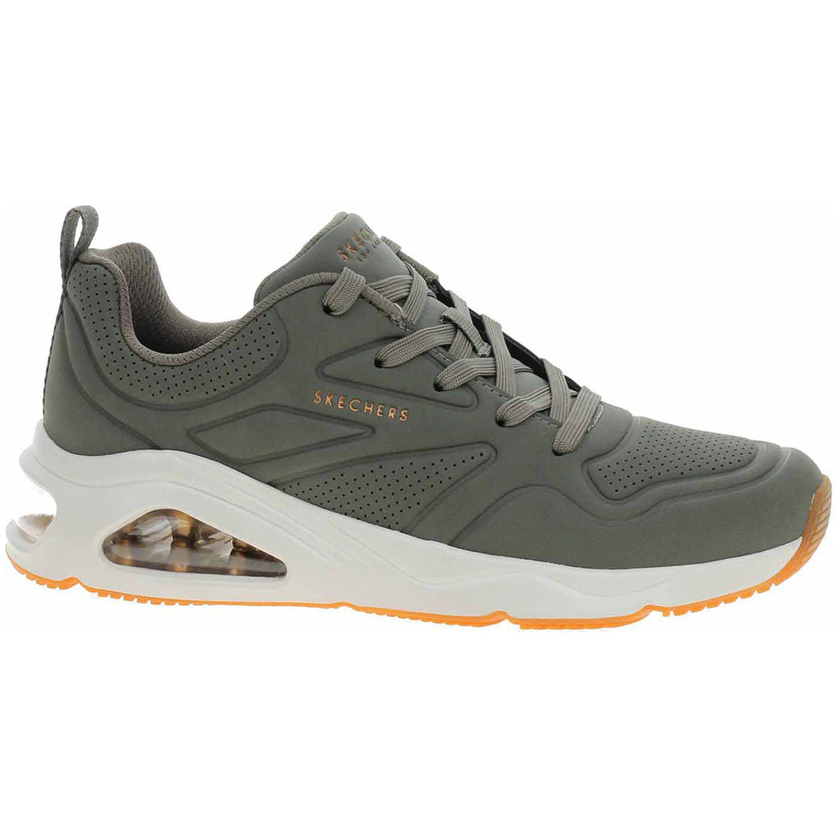 Skechers  Tres-Air Uno - Ah-Mazing olive  Zelená