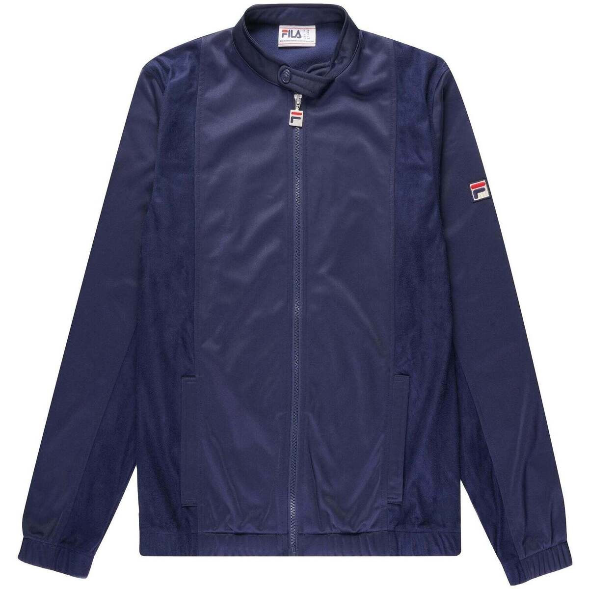 Fila  Ricky Cut   Sew Panel Track Top Jacket  Navy  Modrá