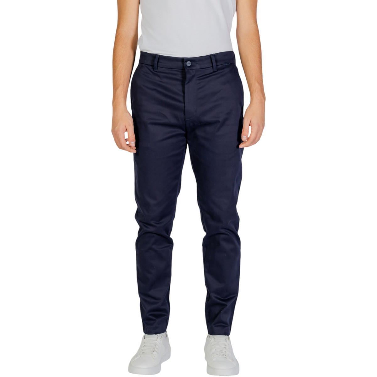 Calvin Klein Jeans  SATEEN STRETCH K10K113423  Modrá