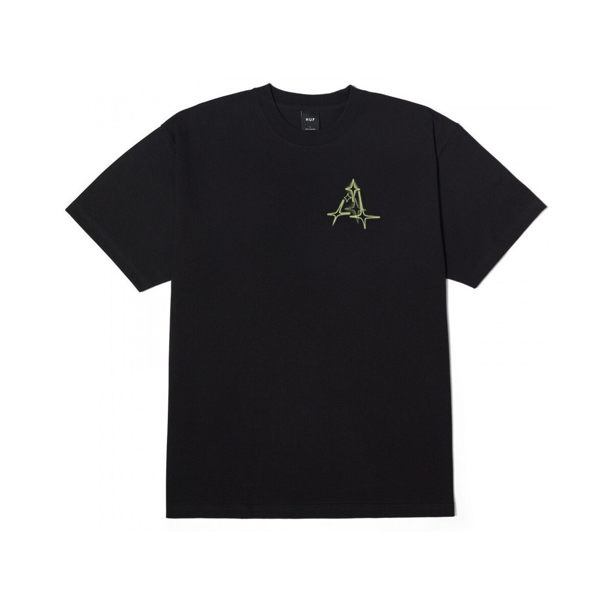 Huf  T-shirt gleam ss  Černá