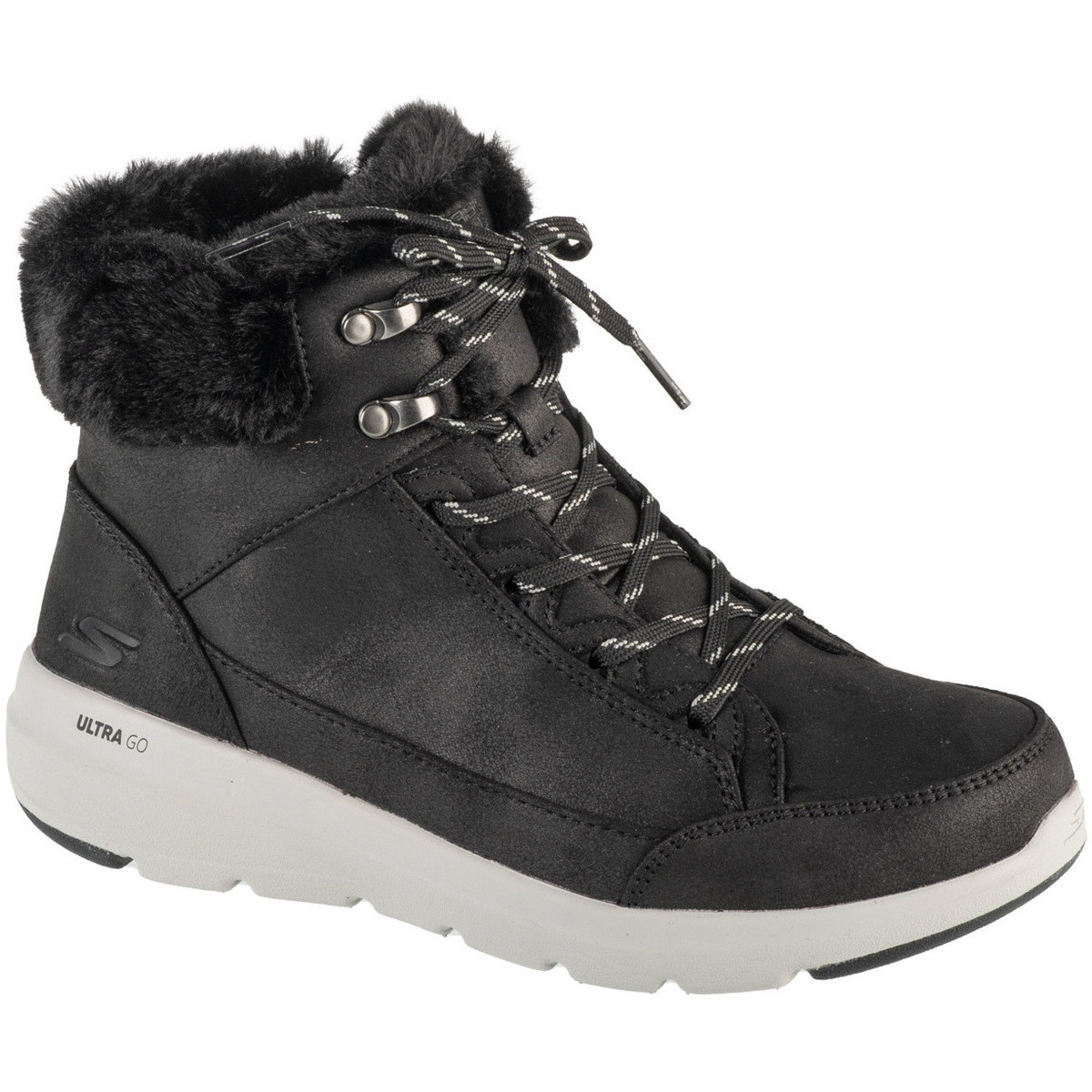 Skechers  On-The-GO Glacial Ultra - Cozyly  Černá