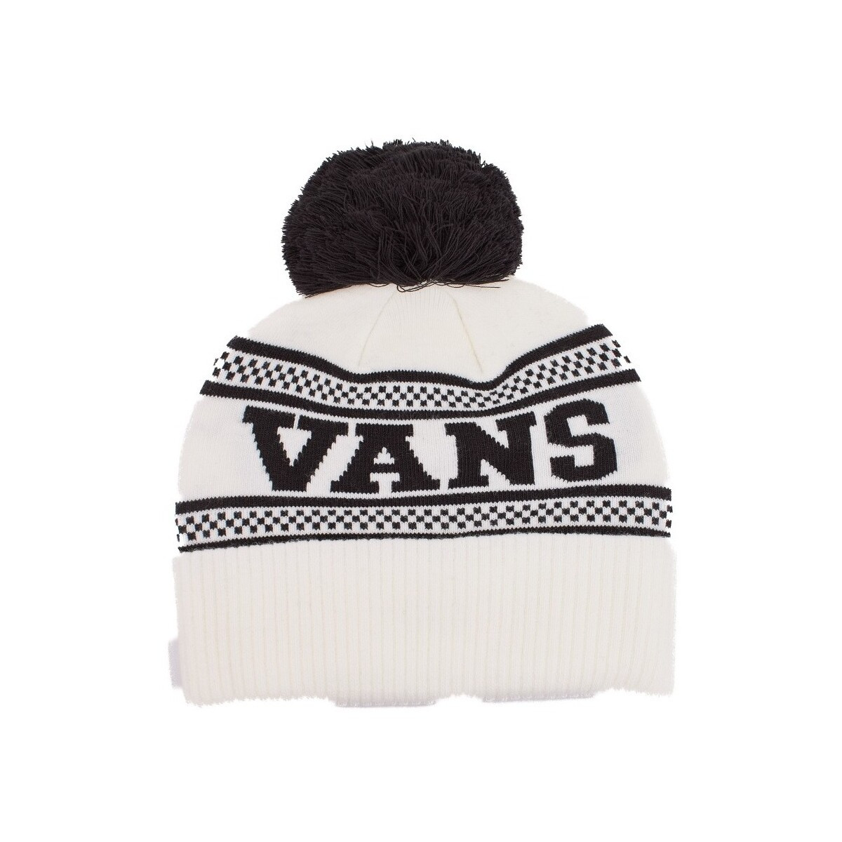 Vans  CHECK POM BEANIE  Bílá