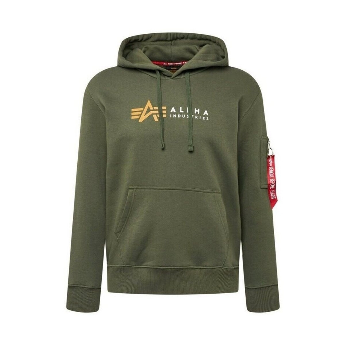 Alpha  ALPHA LABEL HOODY  Zelená