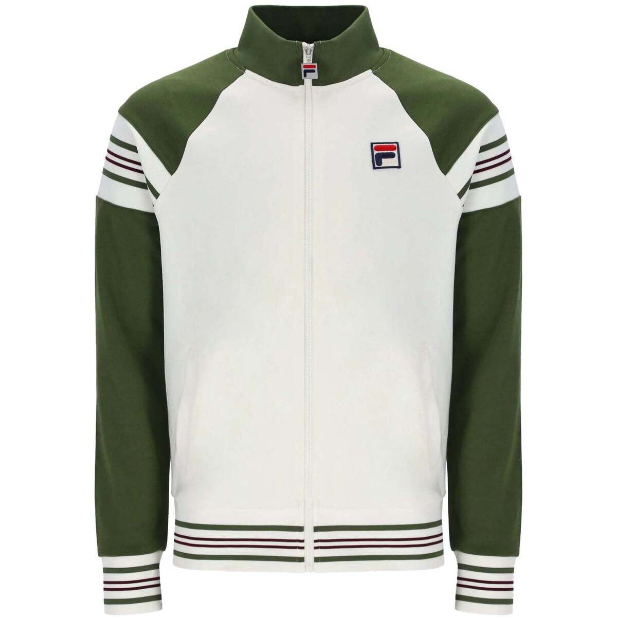 Fila  Ferarra Track Top Jacket Chive/Gardenia/Windsor Wine  ruznobarevne