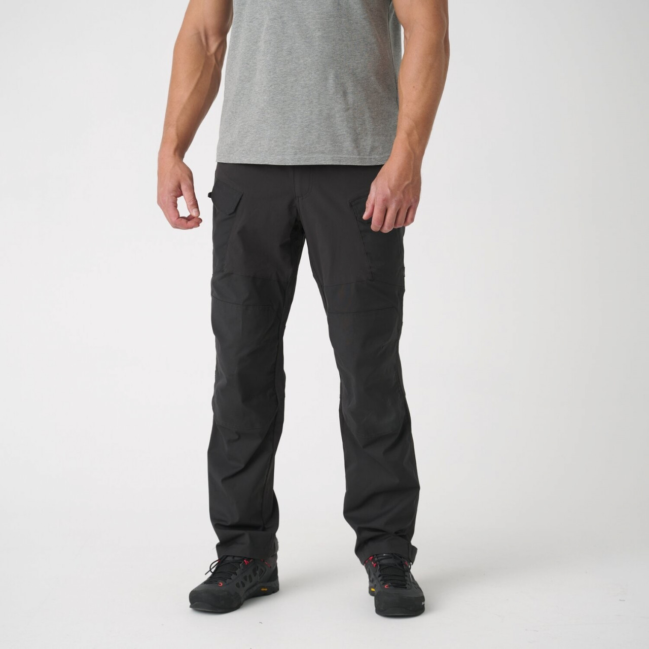 Kalhoty Helikon Hybrid Outback Pants Duracanvas - tmavě šedé, M