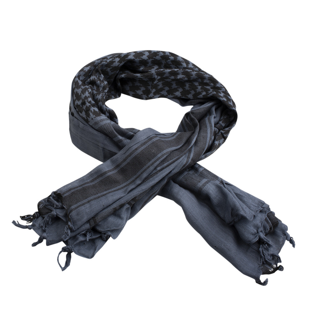Šátek Palestina Petreq Shemagh - šedý-černý
