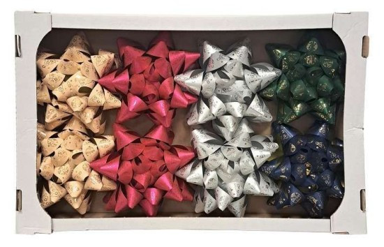 Zet servis Rozeta GIGA vánoční Xmas - 23 cm - 8 ks