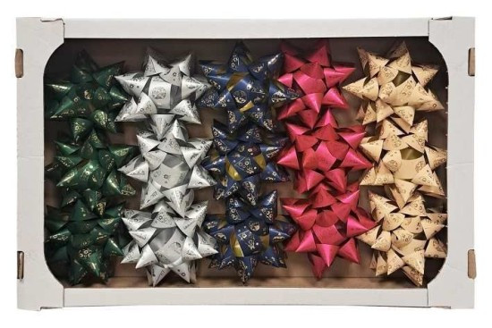 Zet servis Rozeta MAXI vánoční - 16 cm - 15 ks